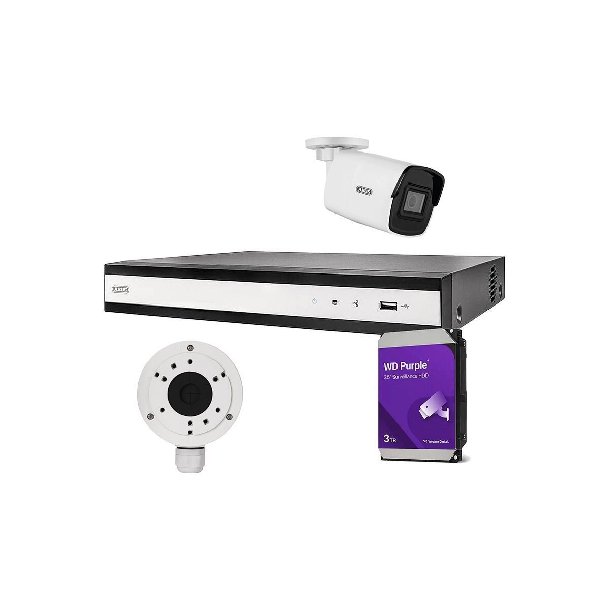 Profi Kamerasystem 4K Bullet + Rekorder f. Zuhause