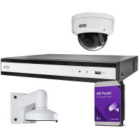 Profi Kamerasystem 4K Dome + Rekorder für Zuhause