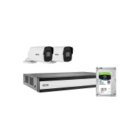 ABUS TVVR36423T 1080p PoE IP-Videoset 4-Kanal