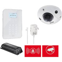 Abus Secvest Touch Zentrale + 4MPx Minidomekamera