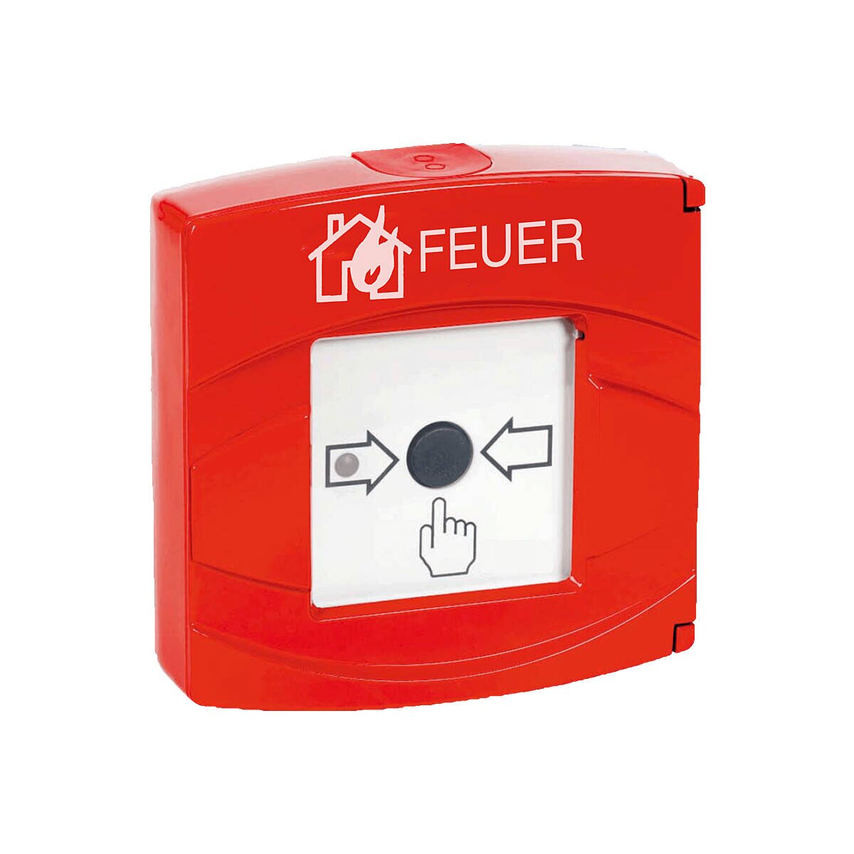 Aritech Feueralarmtaster, rot