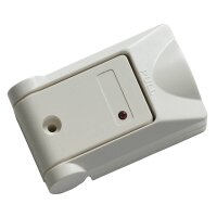 Aritech Panikschalter HB304, weiß Aufputz mit LED
