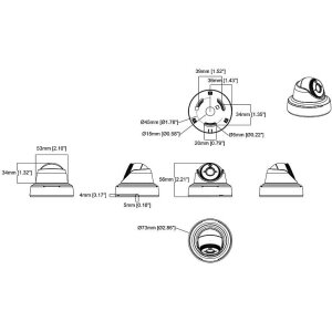 AXIS FA3105-L Sensor Objektiv Einheit Dome 1080p