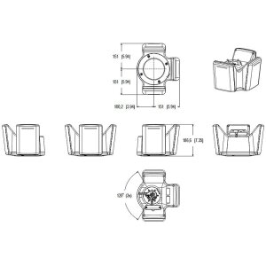 AXIS D2123-VE Netzwerk Radar Detektor 270°, 24 GHz