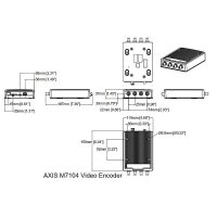 AXIS M7104 4-Kanal Video Server, RS-485, PoE
