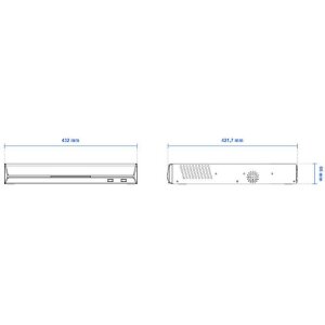 VIVOTEK ND9442P 16-Kanal NVR 20MPx PoE, HDMI/VGA