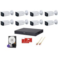 Dahua Set IP 8x Bullet 4K PoE + 16-CH NVR