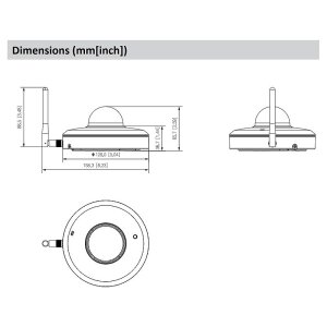 Dahua SD1A404DB-GNY-W IP-Kamera 4MPx T/N IR WLAN