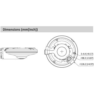 Dahua IPC-EW5541P-AS IP-Kamera 5MPx T/N IR