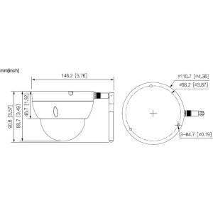 Dahua IPC-HDBW1430DEP-SW- IP-Kamera 4MP TN IR WLAN