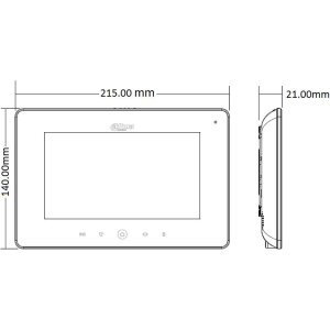 Dahua - VTH5221DW-S2 - Monitor - IP WIFI