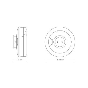 Ei Electronics Funk-Wärmewarnmelder Ei630iRF