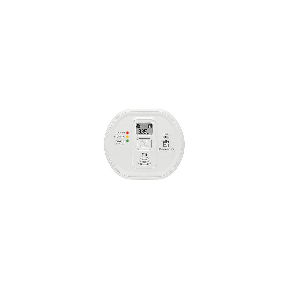 Ei208iDW Kohlenmonoxidmelder mit Display, Lithium