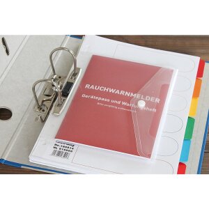 Rauchwarnmelder Gerätepass und Wartungsheft (10J.)