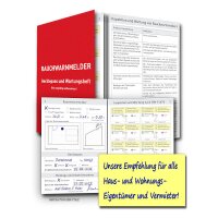 Rauchwarnmelder Gerätepass und Wartungsheft (10J.)