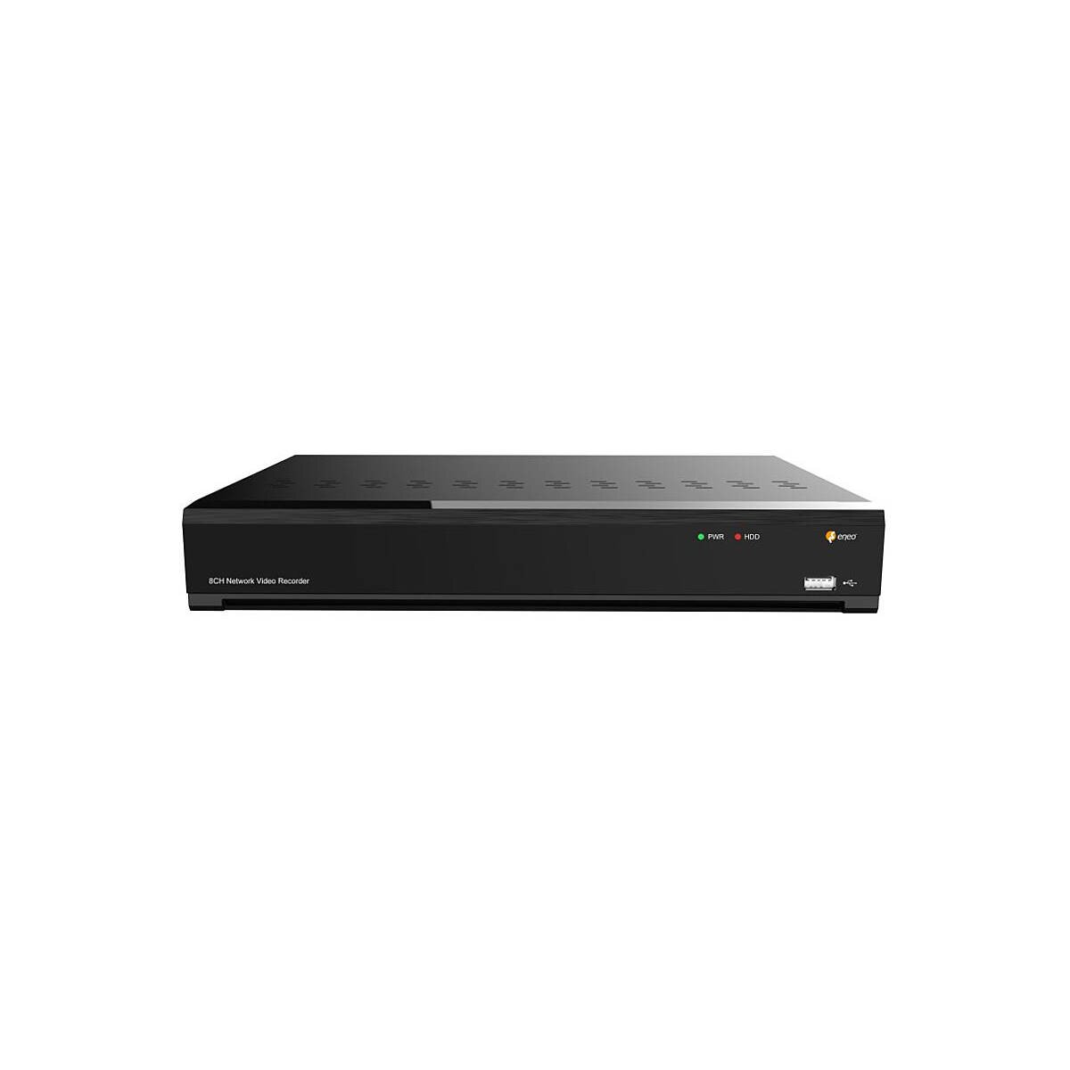 Eneo INR-28N080005A 8-Kanal NVR 4K, PoE, box