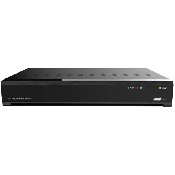 Eneo INR-28N080005A 8-Kanal NVR 4K, PoE, HDMI