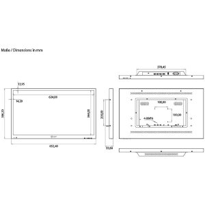 Eneo VM-UHD28MF 28 Monitor 4K UHD