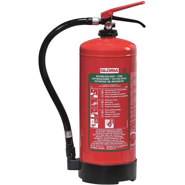 GLORIA Schaumfeuerlöscher SDB6 m. Mano., fluorfrei