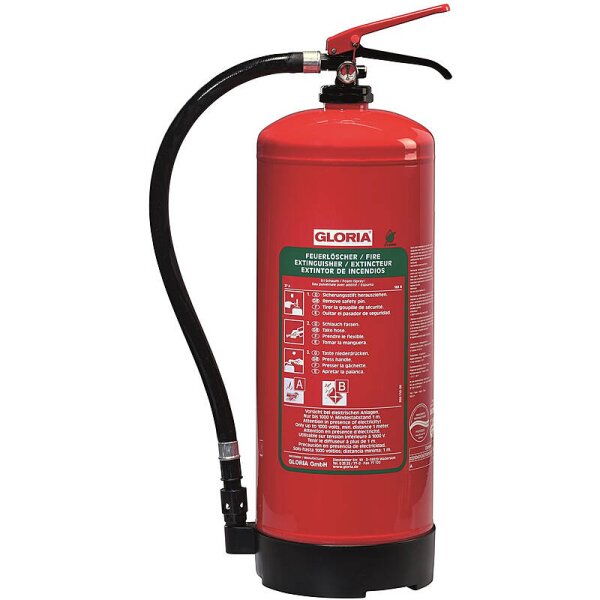 GLORIA Schaumfeuerlöscher SDB9 m. Mano., fluorfrei
