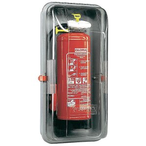 GLORIA Löscher SKA+6PRO fluorfrei, Kasten + Schild