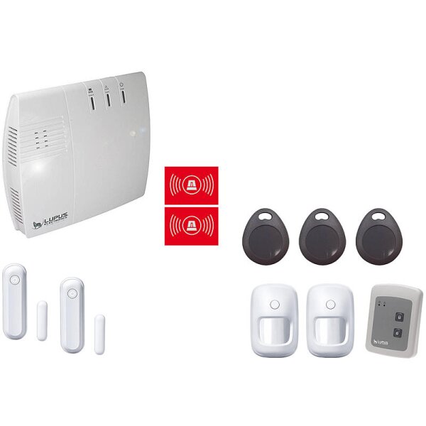 LUPUSEC XT2 Plus Funkalarm-Set für Gewerbeobjekt