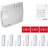 LUPUSEC XT2 Plus Alarmset m. Fensterkontakte weiss
