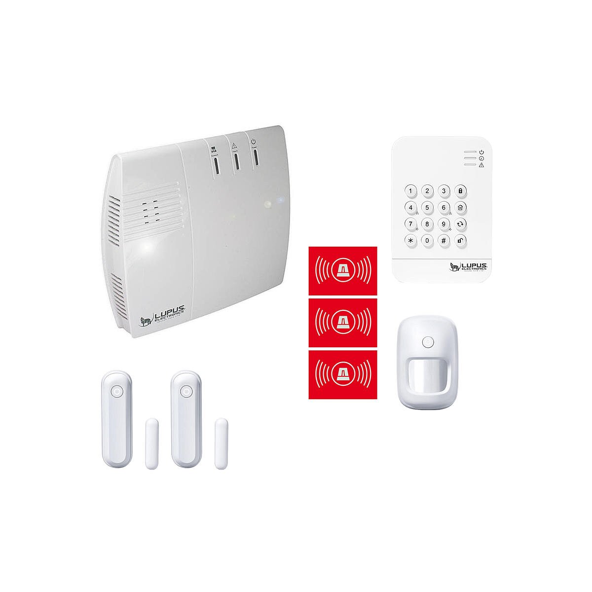 LUPUSEC XT2 Plus Starter Pack - Ip-Alarmanlage