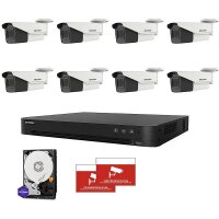 HIKVision Set HD 8x Bullet 4K + 16-CH DVR