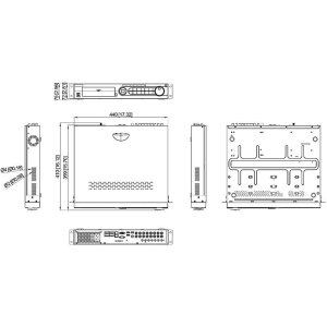 HIKVision iDS-7316HUHI-M4/S 16-Kanal DVR, HDMI