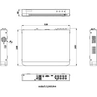 HIKVision iDS-7208HUHI-M1/XT/4A+8/4ALM 8-Kanal DVR