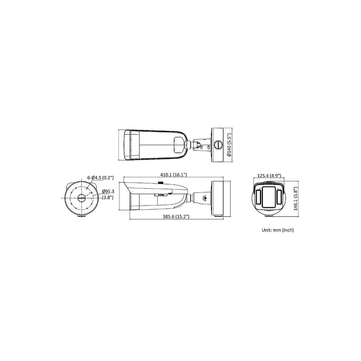 HIKVision iDS-2CD8A46G0-XZHSY(0832/4) IP box