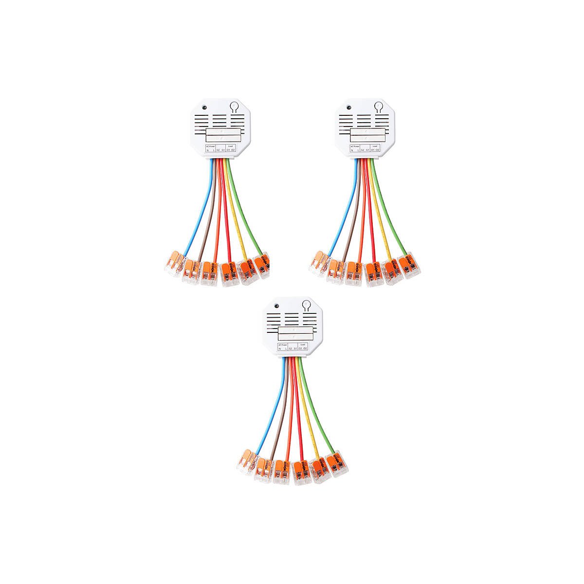 3er Set LUPUSEC - 12128 - Rollladenrelais V2