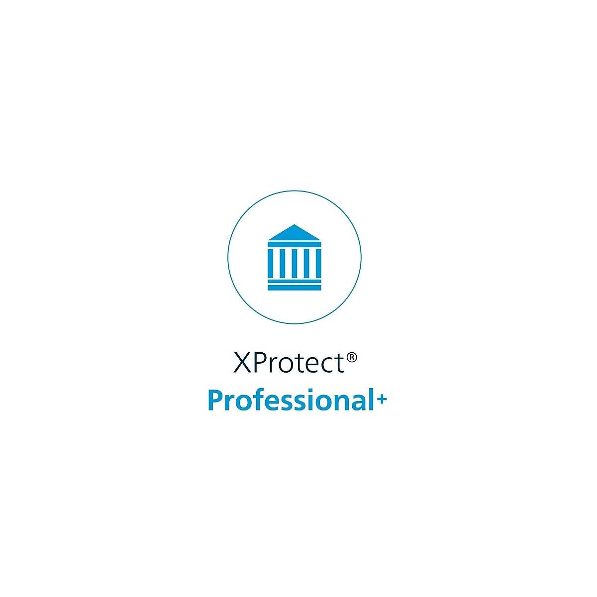 Milestone XProtect Professional+ Softwar box