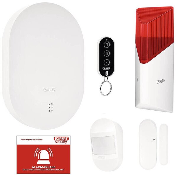 ABUS Smartvest Pro Funkalarm Starter-Set - Sirene