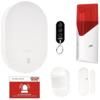 ABUS Smartvest Pro Funkalarm Starter-Set - Sirene