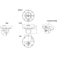 Mobotix p71 Komplettkamera 4K DN100 (Tag/Nacht)