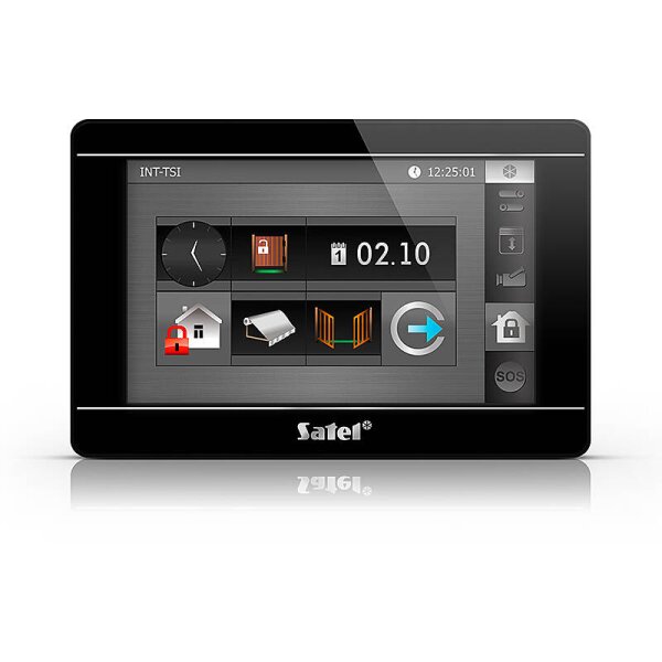 Satel INT-TSI-B Bedienteil, 7 Touchscreen