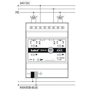 Satel KNX-BSA12L Jalousieaktor