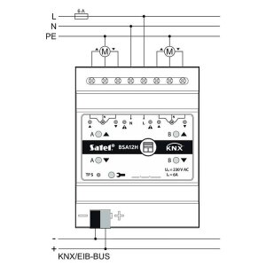 Satel KNX-BSA12H Jalousieaktor