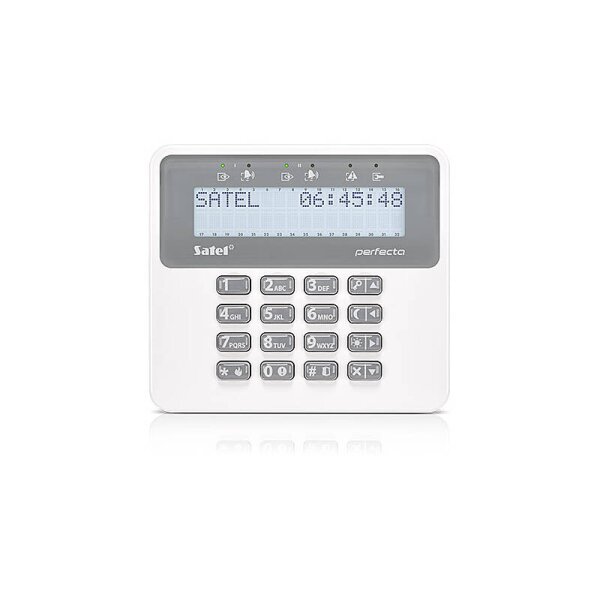 Satel PRF-LCD-WRL Bedienteil mit Display