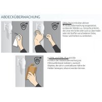 Satel Opal Dual Außenbewegungsmelder PIR+MW weiss