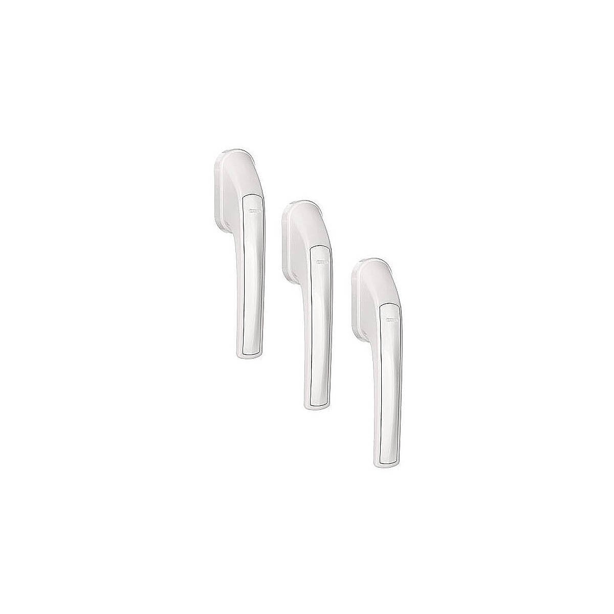 3er Set Secvest Funk-Fenstergriff FUFT50040W weiss