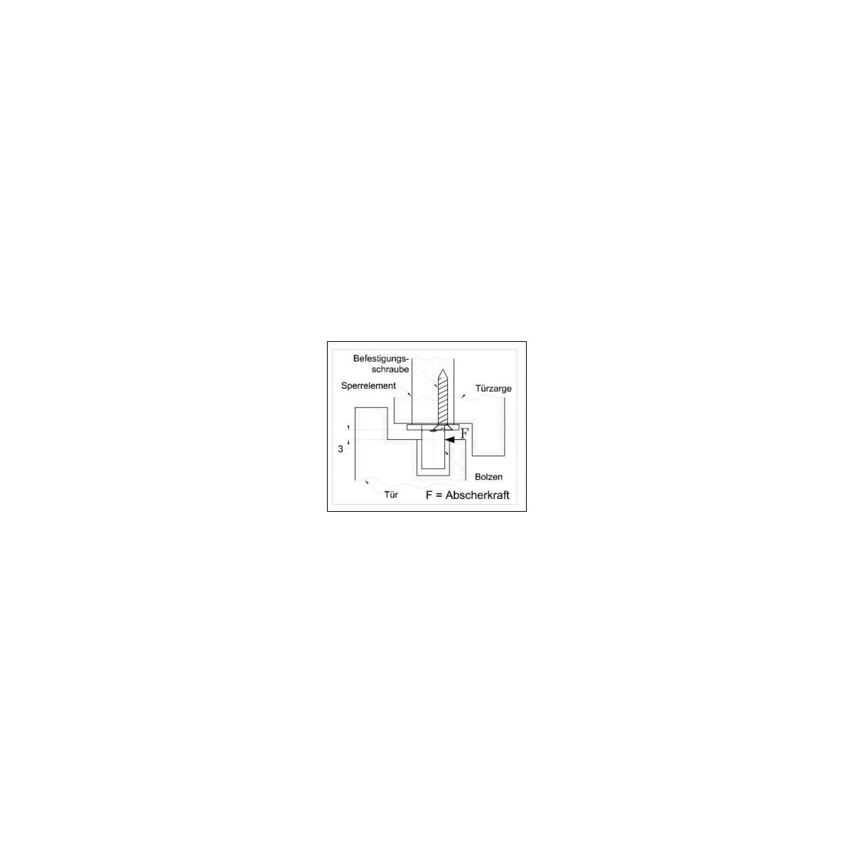 BSS Sperrelement EasyLock 8360 Kabell&auml;nge 10m