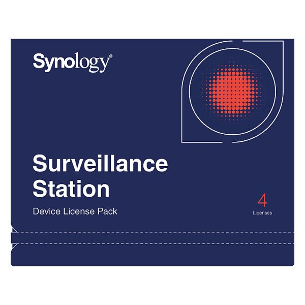 Synology Kamera Lizenz - 4x Device License