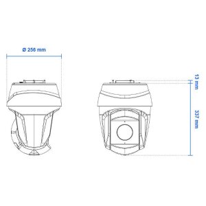 VIVOTEK SD9394-EHL IP-Kamera 4K T/N IR PTZ PoE