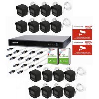 Videoüberwachungssystem 16x Bullet 5MP + 32CH NVR
