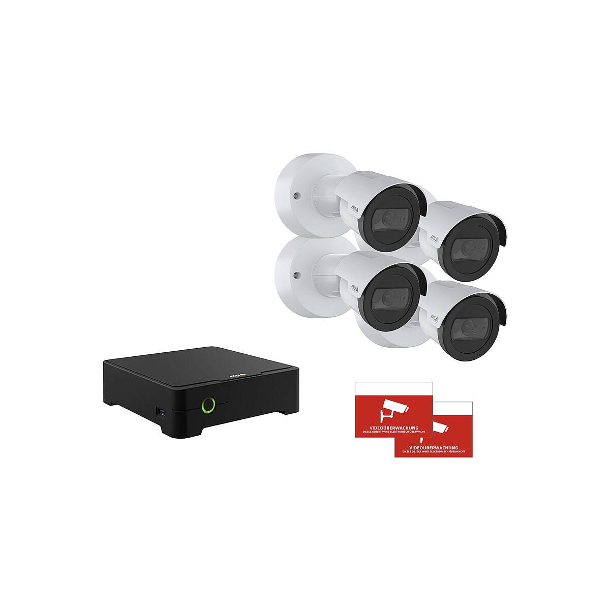 AXIS Set 4x M2035-LE + Rekorder 4TB