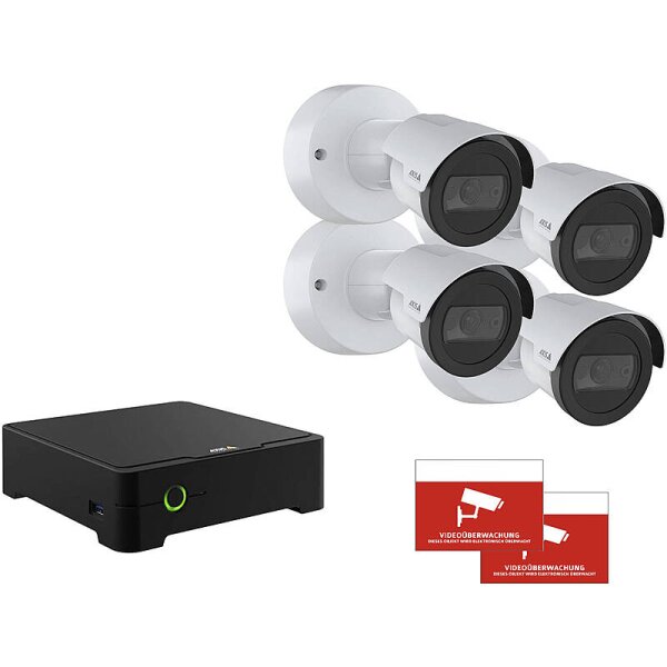 AXIS Set 4x M2035-LE + Rekorder 4TB