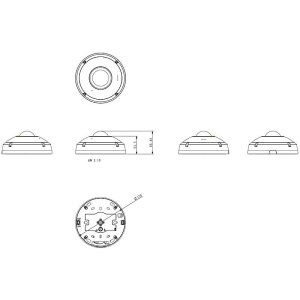 VIVOTEK FE9391-EHV-V2(1.18MM) IP-Kamera 12MPx T/N